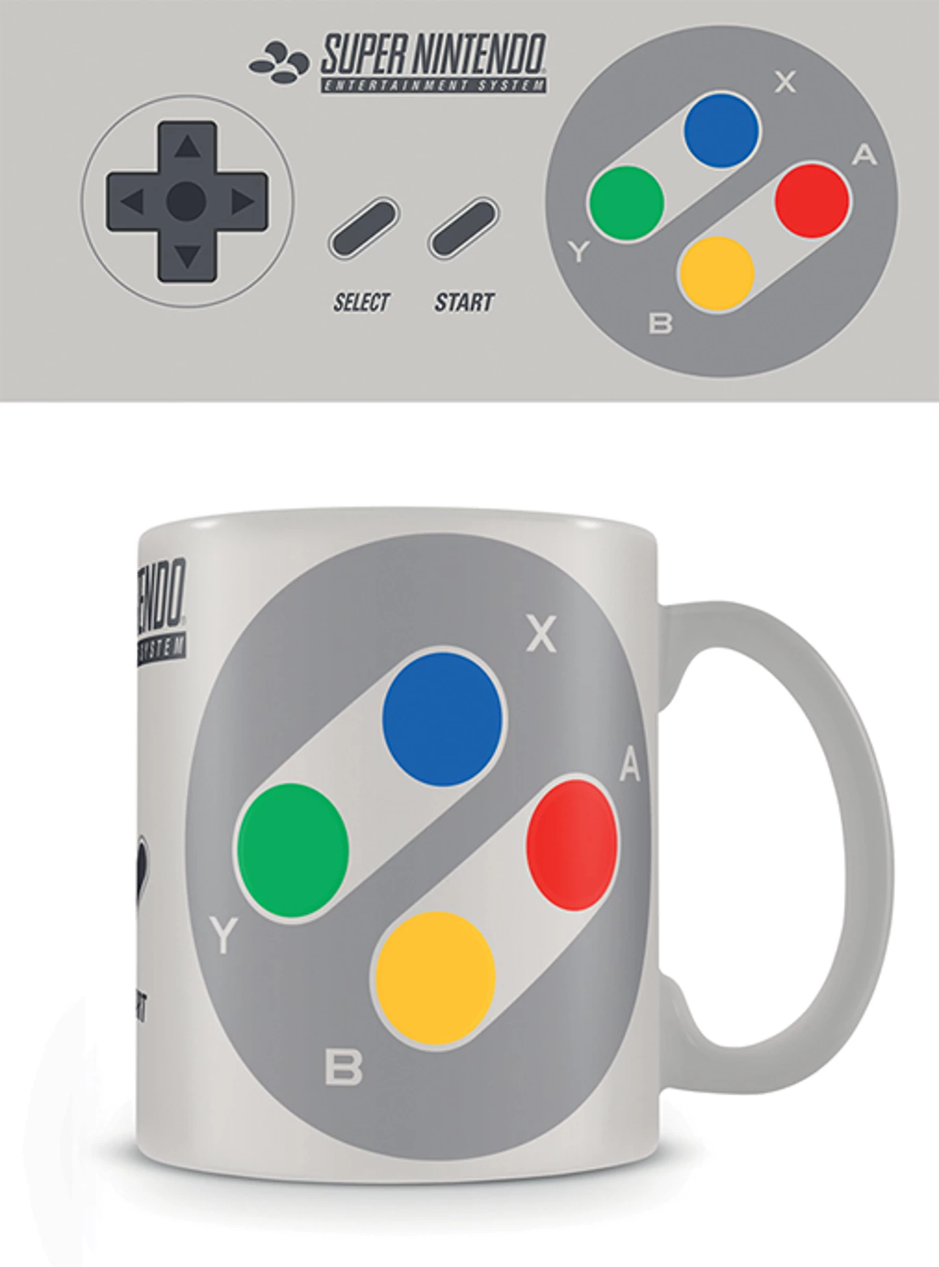Nintendo - SNES Controller Coffee Mug voor de Merchandise kopen op nedgame.nl