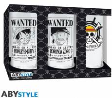 One Piece - 3 Glasses Set 2 voor de Merchandise kopen op nedgame.nl