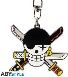 One Piece - Zoro Jolly Roger Keychain voor de Merchandise kopen op nedgame.nl