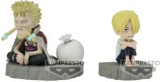 One Piece  WCF Log Stories Figure - Sanji & Zeff (Stranded) voor de Merchandise kopen op nedgame.nl
