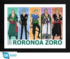 One Piece Framed Print - Pirate Hunter Zoro (30x40cm) voor de Merchandise kopen op nedgame.nl