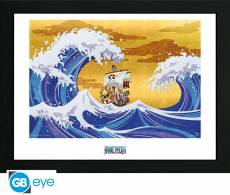 One Piece Framed Print - Thousand Sunny (30x40cm) voor de Merchandise kopen op nedgame.nl