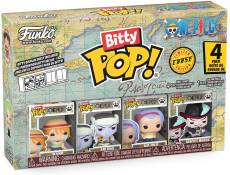 One Piece Funko Bitty Pop! 4-Pack: Nami / Arlong / Nojiko / Mihawk voor de Merchandise kopen op nedgame.nl