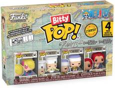 One Piece Funko Bitty Pop! 4-Pack: Sanji / Zeff / Krieg / Shanks voor de Merchandise kopen op nedgame.nl