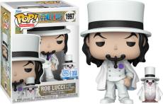 One Piece Funko Pop Vinyl: Rob Lucci with Hattori voor de Merchandise kopen op nedgame.nl