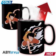 One Piece Heat Change Mug - Luffy & Ace voor de Merchandise kopen op nedgame.nl