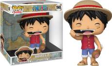One Piece Jumbo Funko Pop Vinyl: Monkey D. Luffy voor de Merchandise preorder plaatsen op nedgame.nl