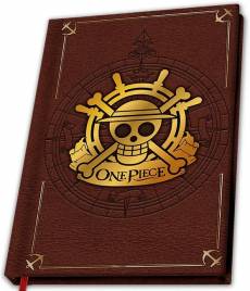 One Piece Premium A5 Notebook - Skull Logo voor de Merchandise kopen op nedgame.nl