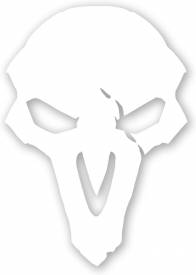 Overwatch - Reaper Diecut Sticker voor de Merchandise kopen op nedgame.nl