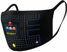 Pac-Man Face Mask Set - Maze Ready voor de Merchandise kopen op nedgame.nl
