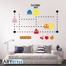 Pac-Man Wall Stickers Characters & Maze voor de Merchandise kopen op nedgame.nl