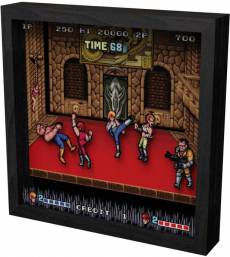 Pixel Frame - Double Dragon (23cm x 23cm) (schade aan artikel) voor de Merchandise kopen op nedgame.nl