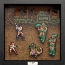 Pixel Frame - Golden Axe (25cm x 25cm) voor de Merchandise kopen op nedgame.nl