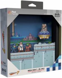 Pixel Frame - Mega Man - Dr. Willy (23cm x 23cm) (schade aan doos) voor de Merchandise kopen op nedgame.nl