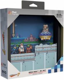 Pixel Frame - Mega Man - Dr. Willy (23cm x 23cm) voor de Merchandise kopen op nedgame.nl