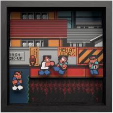 Pixel Frame - River City Ransom Rivals at Work (23cm x 23cm)(schade aan product) voor de Merchandise kopen op nedgame.nl