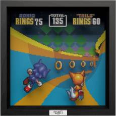 Pixel Frame - Sonic 2 - Special Stage (23cm x 23cm) voor de Merchandise kopen op nedgame.nl