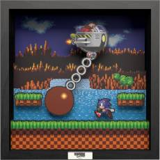 Pixel Frame - Sonic Wrecking Ball (25cm x 25cm) voor de Merchandise kopen op nedgame.nl