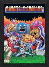 Pixel Frames Plax - Ghosts 'n Goblins (30cm x 25cm) voor de Merchandise kopen op nedgame.nl