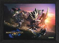 Pixel Frames Plax - Monster Hunter Rise: Magnamalo Hunt (30cm x 25cm) voor de Merchandise kopen op nedgame.nl