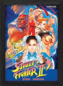 Pixel Frames Plax - Street Fighter 2: Legends (30cm x 25cm) voor de Merchandise kopen op nedgame.nl