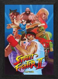 Pixel Frames Plax - Street Fighter II: The World Warriors (30cm x 25cm) voor de Merchandise kopen op nedgame.nl