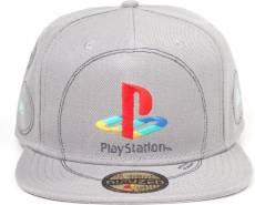 Playstation - Silver Logo Snapback voor de Merchandise kopen op nedgame.nl