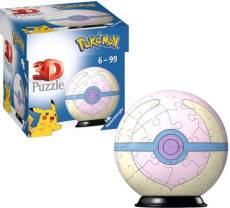 Pokemon - 3D Heal Ball Puzzle (55 pc) voor de Merchandise kopen op nedgame.nl