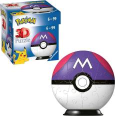 Pokemon - 3D Master Ball Puzzle (55 pc) voor de Merchandise kopen op nedgame.nl