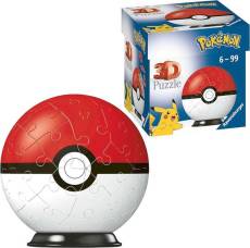 Pokemon - 3D Poke Ball Puzzle (55 pc) voor de Merchandise kopen op nedgame.nl