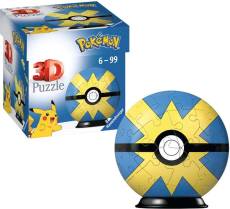 Pokemon - 3D Quick Ball Puzzle (55 pc) voor de Merchandise kopen op nedgame.nl
