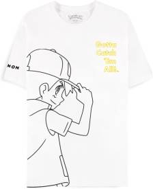 Pokémon - Ash T-shirt voor de Merchandise kopen op nedgame.nl