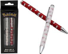 Pokemon 2 Pen Set - White & Red voor de Merchandise preorder plaatsen op nedgame.nl