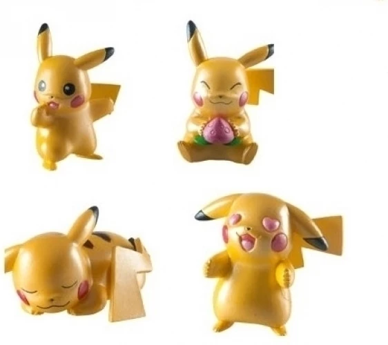 Pokemon 20th Anniversary Pikachu Figure 4-pack 1 voor de Merchandise kopen op nedgame.nl