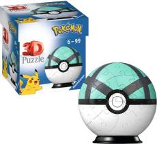 Pokemon 3D Puzzle - Net Ball (55 pc) voor de Merchandise kopen op nedgame.nl