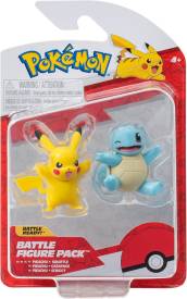 Pokemon Battle Feature Figure - Pikachu & Squirtle (Shocking Pikachu & Sitting Squirtle) voor de Merchandise kopen op nedgame.nl