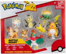 Pokemon Battle Figure Multi Pack (Hawlucha & Raichu + 6 Figures) voor de Merchandise kopen op nedgame.nl