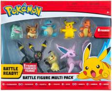 Pokemon Battle Figure Multi Pack (Umbreon & Espeon + 6 Figures) voor de Merchandise kopen op nedgame.nl
