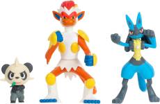Pokemon Battle Figure Multi Pack Fighting Type (Infernape, Lucario, Pancham) voor de Merchandise kopen op nedgame.nl