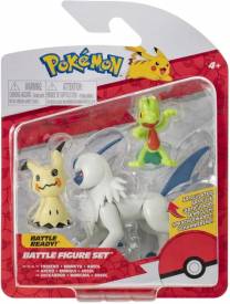 Pokemon Battle Figure Pack - Absol, Mimikyu, Treecko voor de Merchandise kopen op nedgame.nl