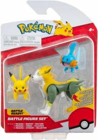 Pokemon Battle Figure Pack - Boltund, Mudkip, Pikachu voor de Merchandise kopen op nedgame.nl