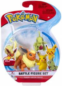 Pokemon Battle Figure Pack - Flareon, Larvitar, Pikachu voor de Merchandise kopen op nedgame.nl