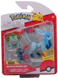 Pokemon Battle Figure Pack - Glaceon, Sneasel & Bulbasaur voor de Merchandise kopen op nedgame.nl