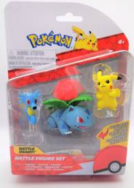 Pokemon Battle Figure Pack - Ivysaur, Horsea & Pikachu voor de Merchandise kopen op nedgame.nl