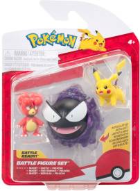 Pokemon Battle Figure Pack - Magby, Pikachu & Gastly voor de Merchandise preorder plaatsen op nedgame.nl