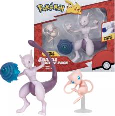 Pokemon Battle Figure Pack - Mewtwo & Mew voor de Merchandise kopen op nedgame.nl