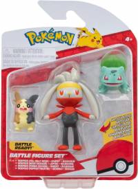 Pokemon Battle Figure Pack - Morpeko, Raboot & Bulbasaur voor de Merchandise kopen op nedgame.nl