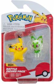 Pokemon Battle Figure Pack - Pikachu & Sprigatito voor de Merchandise kopen op nedgame.nl