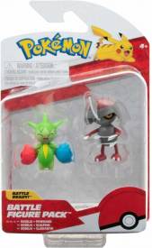 Pokemon Battle Figure Pack - Roselia & Pawniard voor de Merchandise kopen op nedgame.nl