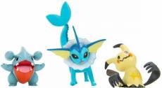 Pokemon Battle Figure Pack - Vaporeon, Mimikyu, Gible voor de Merchandise kopen op nedgame.nl